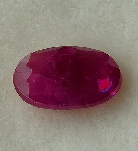 Natural burmese ruby - .50,
